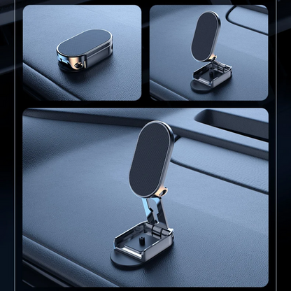 Holder360° – Den Sammenfoldelige Magnetiske Bilholder Der Gør Køretøjet Til Dit Kontor